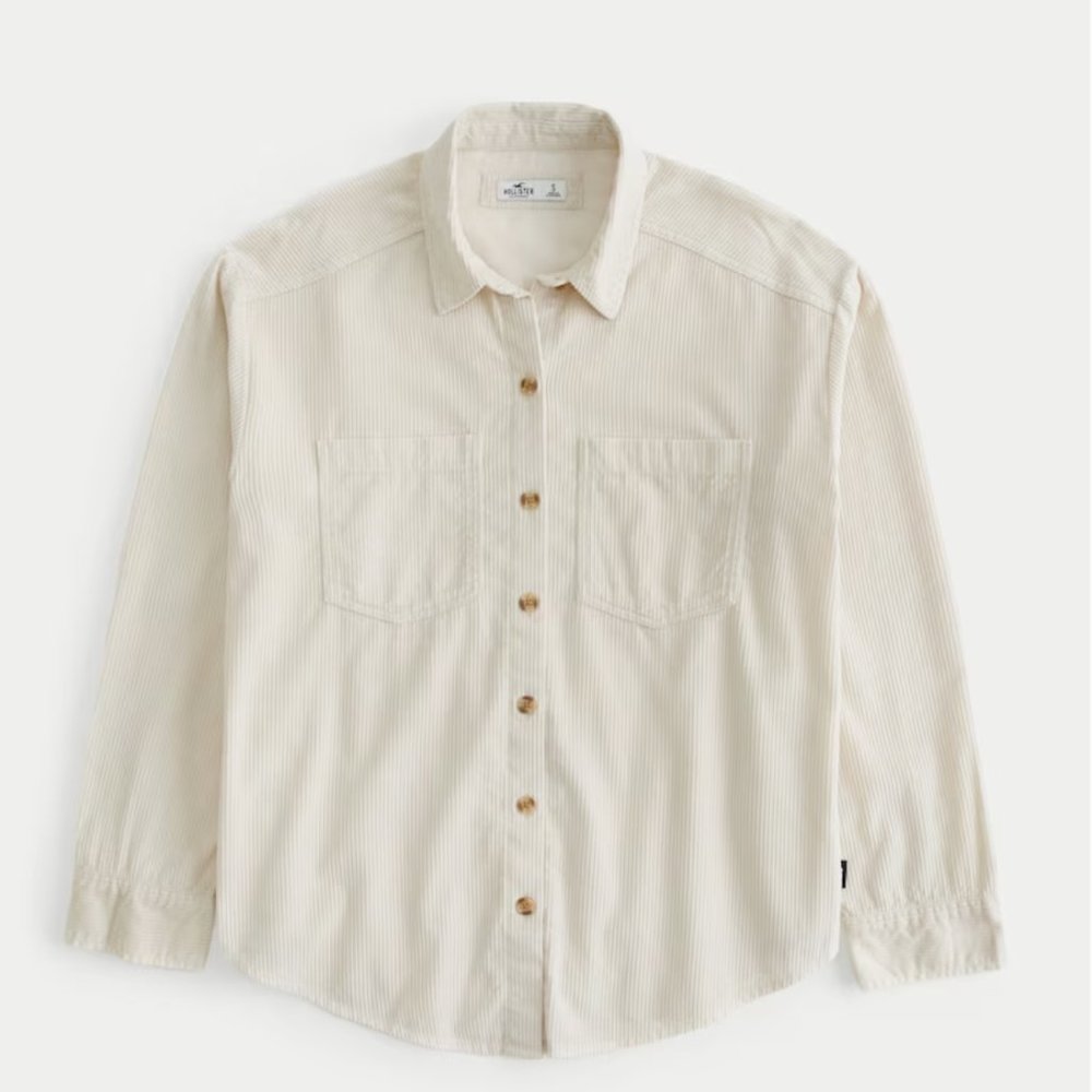 Hollister Corduroy Oversize Jacket XS